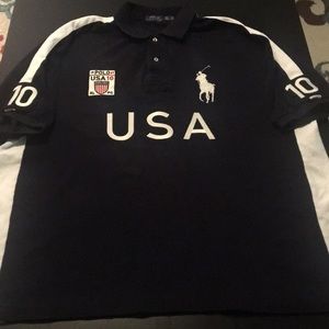 Men’s navy Ralph Lauren polo